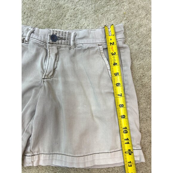 Pilcro & The Letterpress Women's Hyphen Beige Khaki Casual Shorts Size 25 - Picture 14 of 15